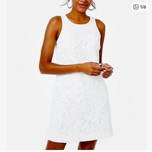Lilly Pulitzer White Lace Dress